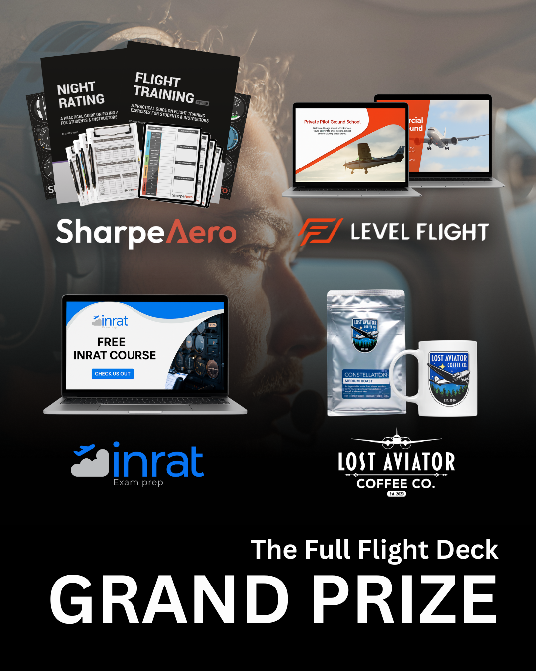 SharpeAero | Fuel Your Flight Training: Over $1000 in Flight Training ...